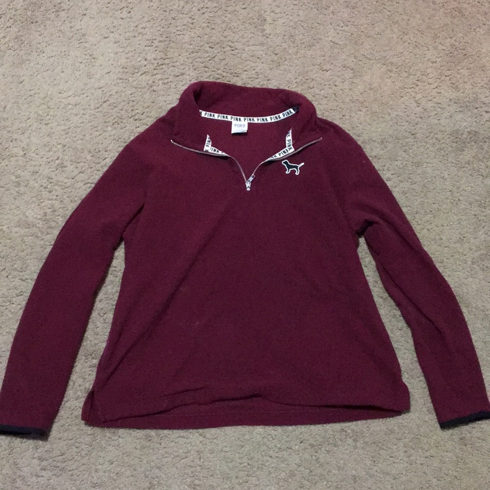 VS pink jacket